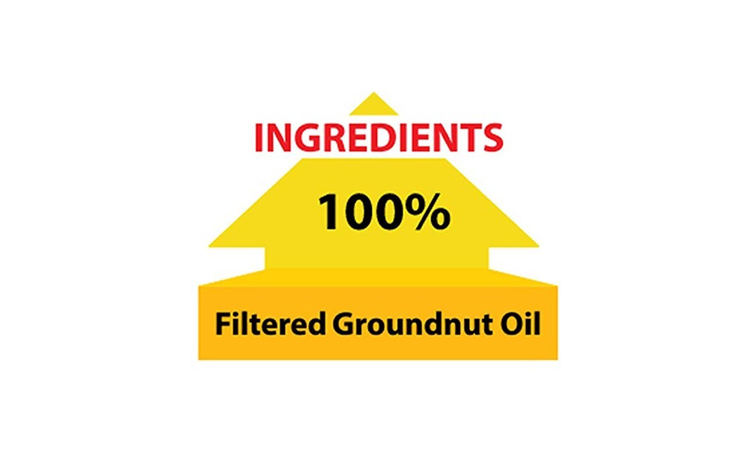 Mr. Gold Groundnut Oil    Plastic Bottle  1 litre